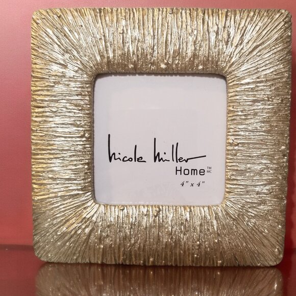 4 X 4 Silver Photo Frame Nicole Miller Home - Picture 16 of 16